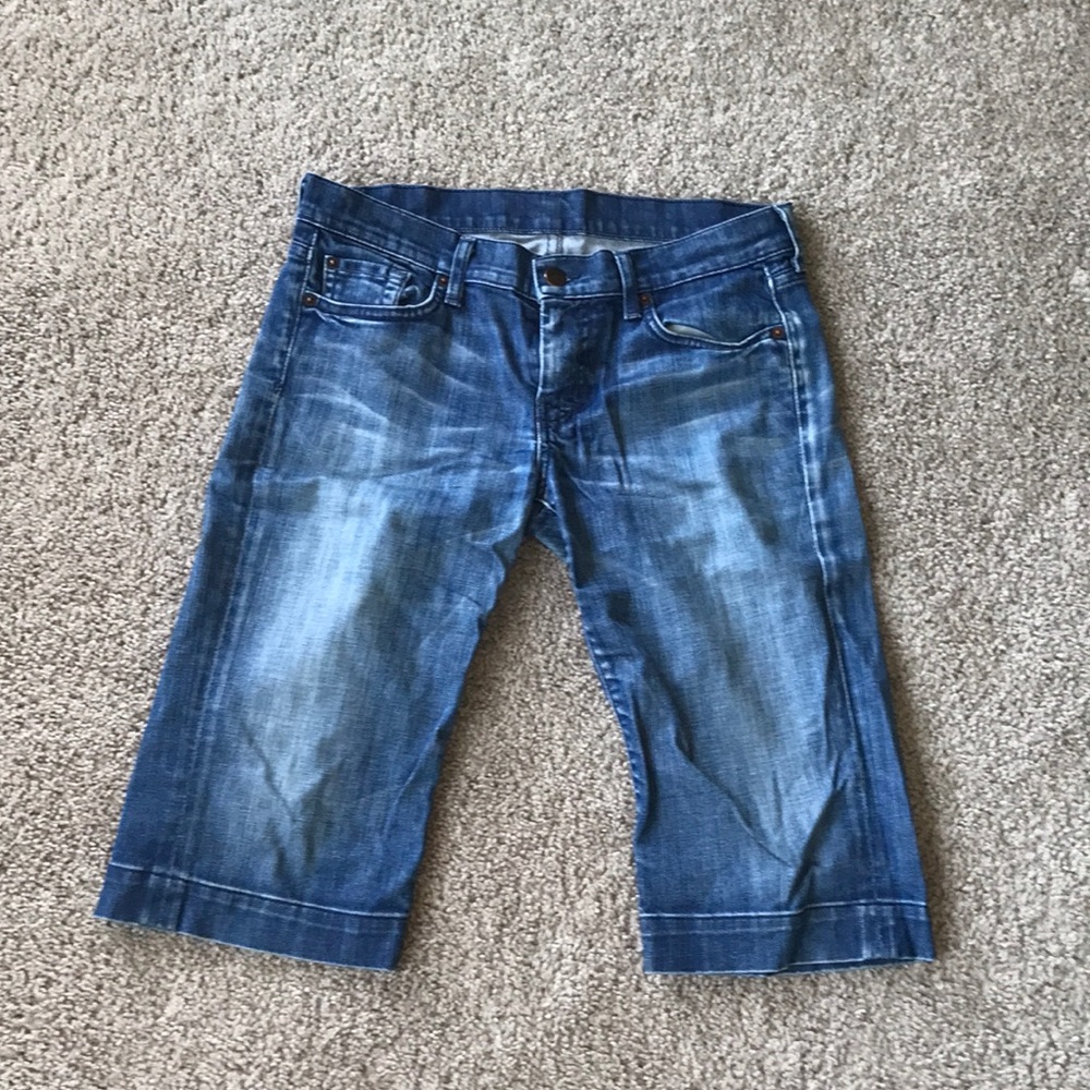 7 for all mankind women’s cropped jeans size 29